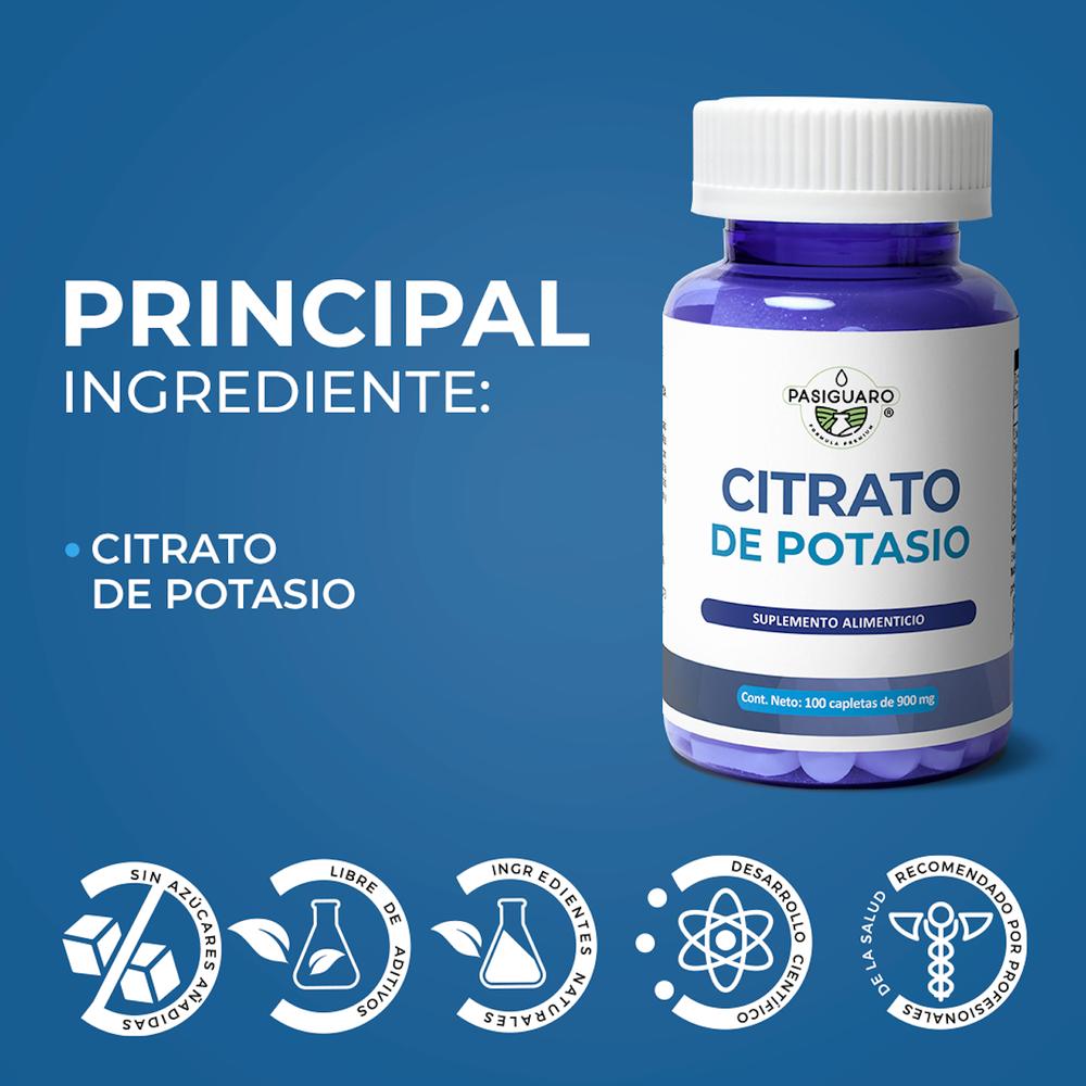 Foto 5 | Citrato de Potasio y Mangesio Pasiguaro 2 Piezas