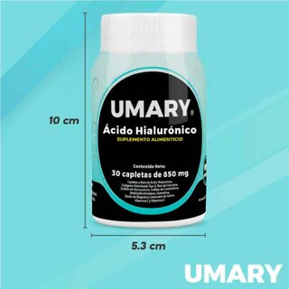Foto 4 | Ácido Hialurónico y Colágeno Hidrolizado Umary 6 Piezas