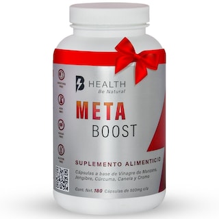 Foto 1 | Suplemento Alimenticio Meta Boost Health B Natural Vinagre de Manzana Canela sin Azúcar 180 Cápsulas