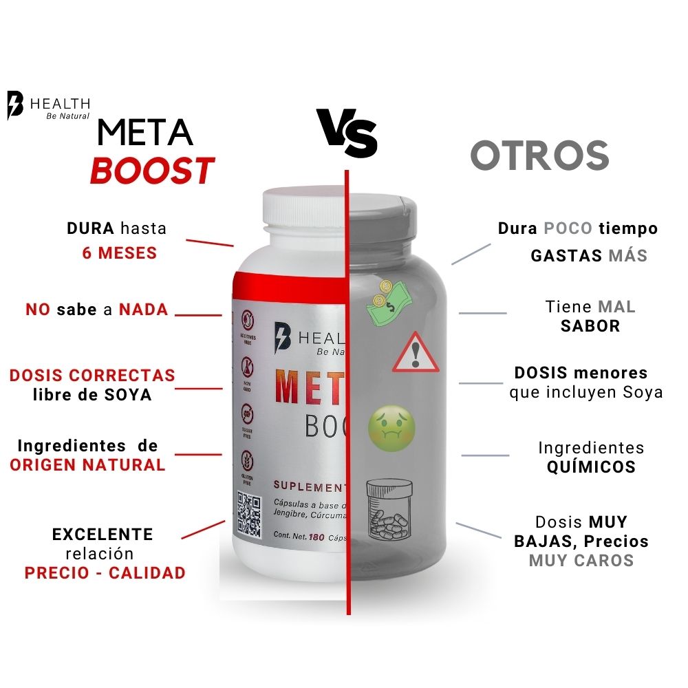 Foto 3 | Suplemento Alimenticio Meta Boost Health B Natural Vinagre de Manzana Canela sin Azúcar 180 Cápsulas