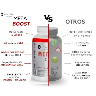 Foto 3 | Suplemento Alimenticio Meta Boost Health B Natural Vinagre de Manzana Canela sin Azúcar 180 Cápsulas