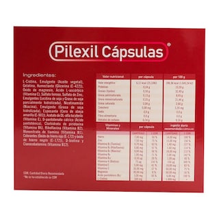 Foto 3 | Suplemento Alimenticio Pilexil Cápsulas 100 Piezas
