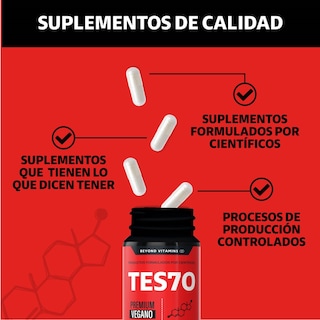 Foto 4 | Suplemento Alimenticio Beyond Vitamins Testo Vitaminas Para Hombres - Testosterona 180 Cápsulas