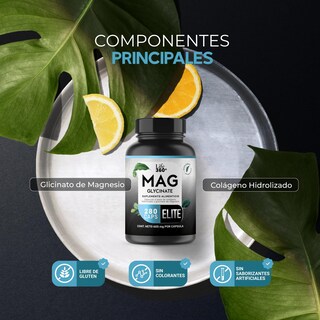 Foto 4 | Suplemento Life 360+ Elite Magnesio y Colágeno 280 caps