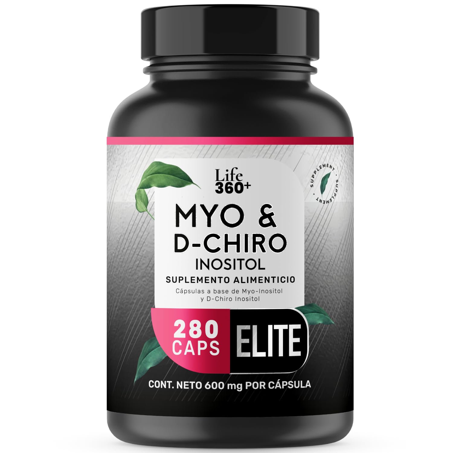 Foto 2 pulgar | Suplemento Life 360+ Inositol Elite Myo & D-Chiro 280 Caps