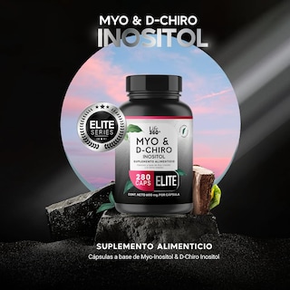 Foto 2 | Suplemento Life 360+ Inositol Elite Myo & D-Chiro 280 Caps
