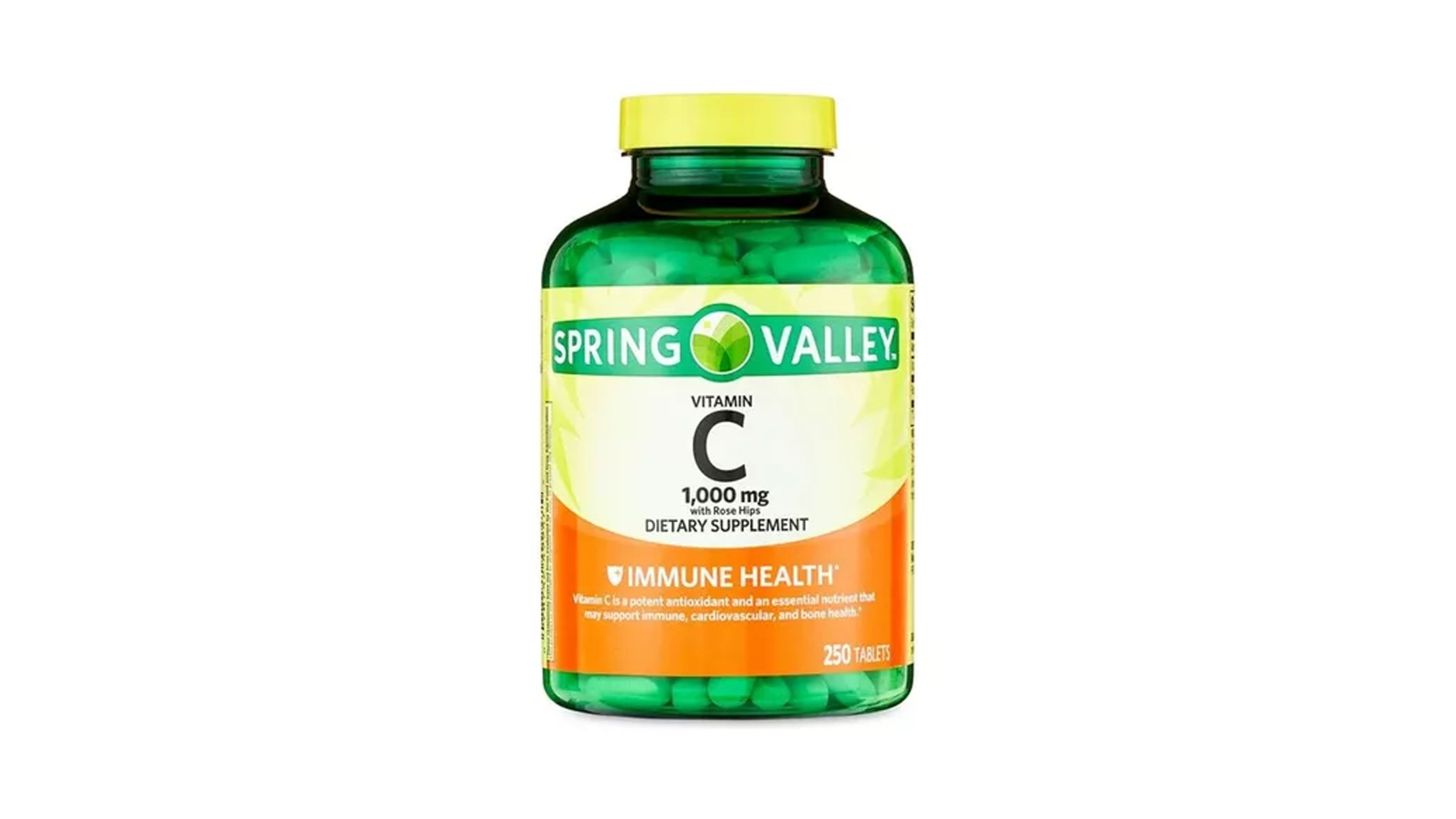 Foto 2 pulgar | Vitamina C 1000 MG Spring Valley 250 Tabletas Rosa Mosqueta