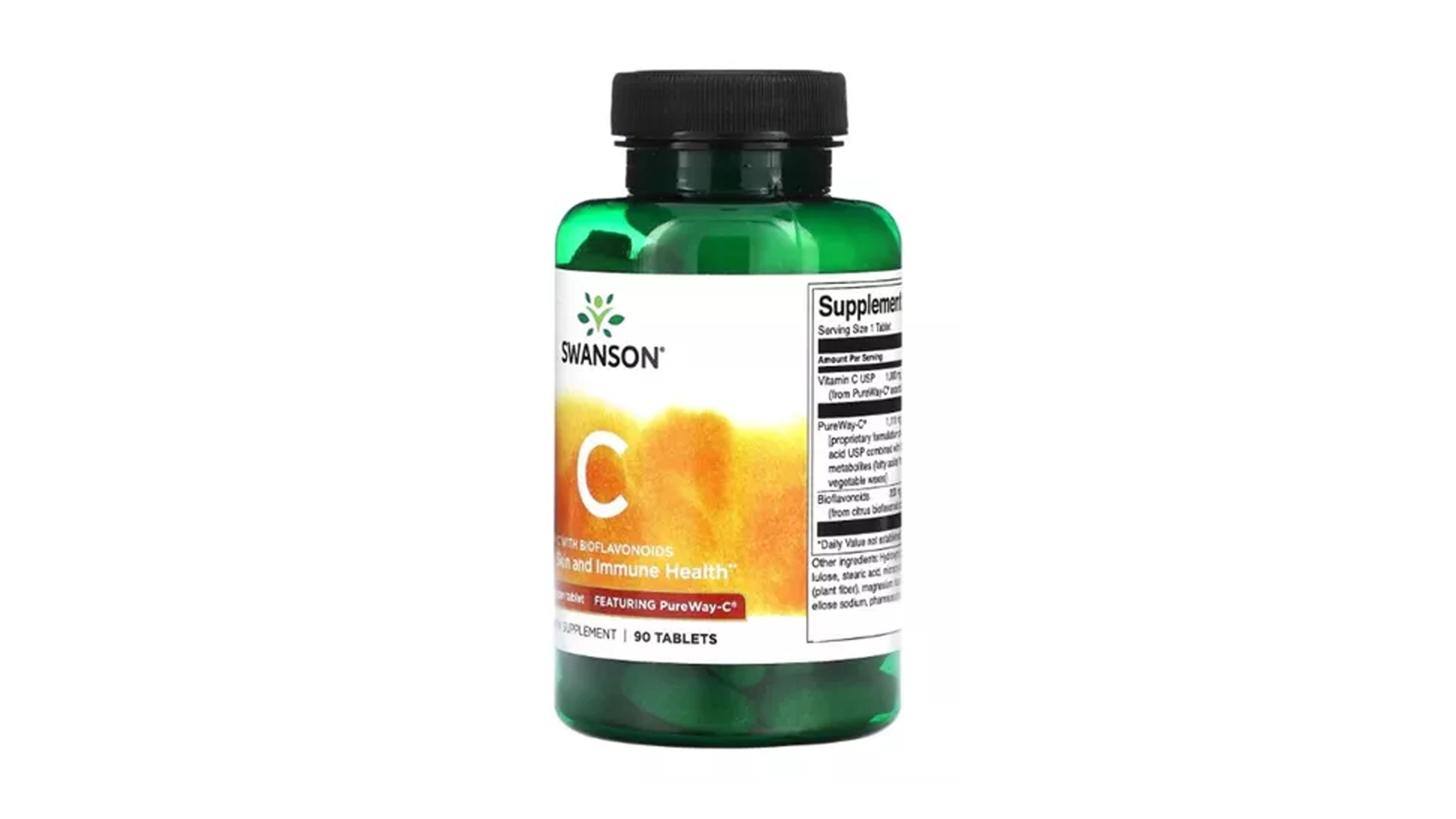 Foto 4 pulgar | Suplemento Alimenticio Vitamina C 1000 MG Swanson 90 Cápsulas