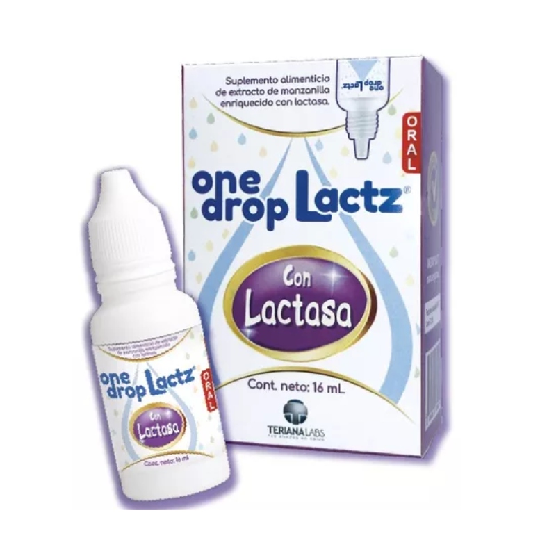 Suplemento Alimenticio One Drop de Extracto de Manzanilla Enriquecido con Lactosa