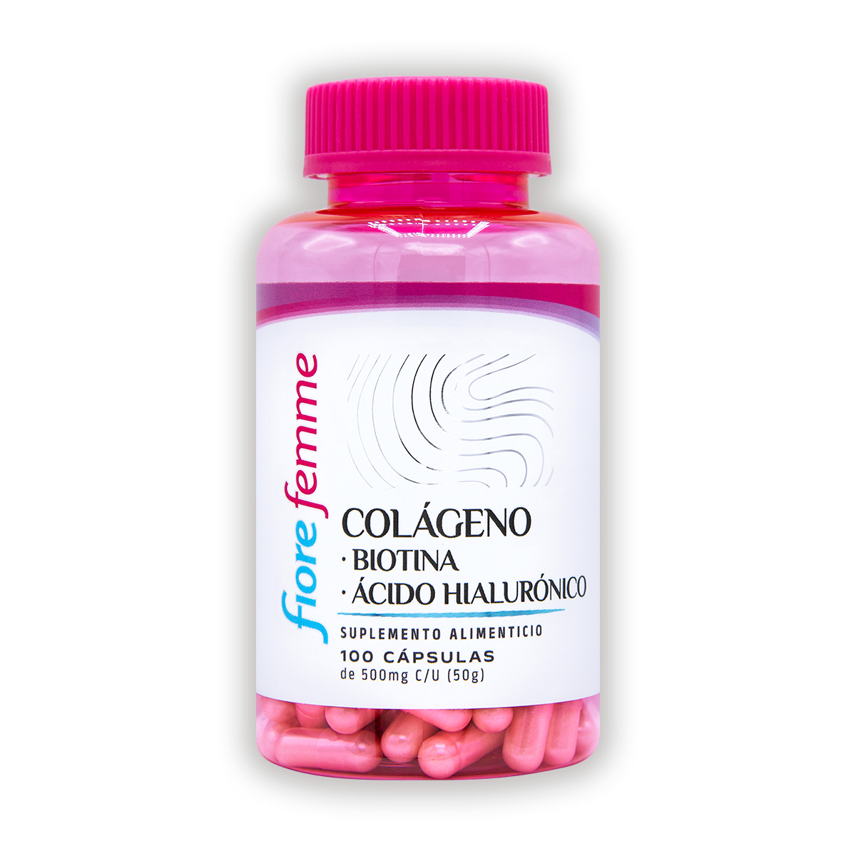Foto 2 pulgar | Suplemento Alimenticio Anahuac Ácido Hialurónico + Colágeno + Biotina 100 Cápsulas