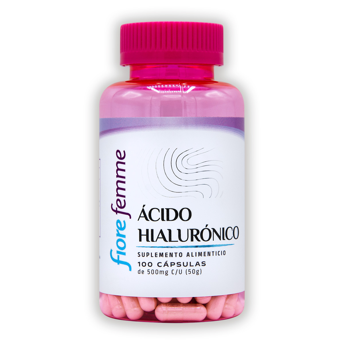 Suplemento Alimenticio Fiore Feme Anahuac Ácido Hialurónico 100 Cápsulas