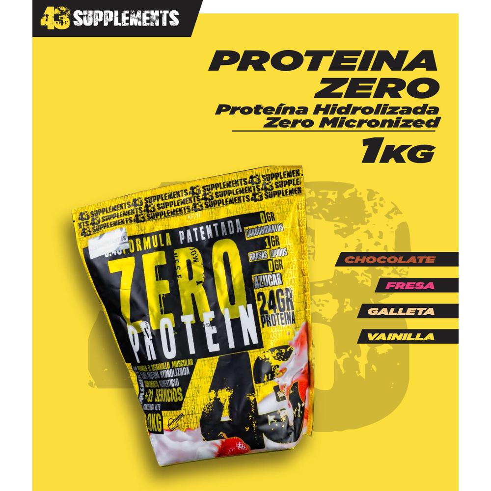 Foto 3 pulgar | Proteína Hidrolizada Zero Carbohidratos 43 Supplements 1 kg