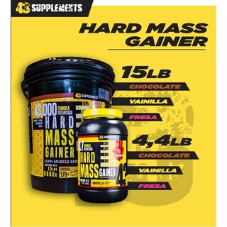 Foto 2 | Proteína Hard Mass Ganador De Masa 43 Supplements 15lb