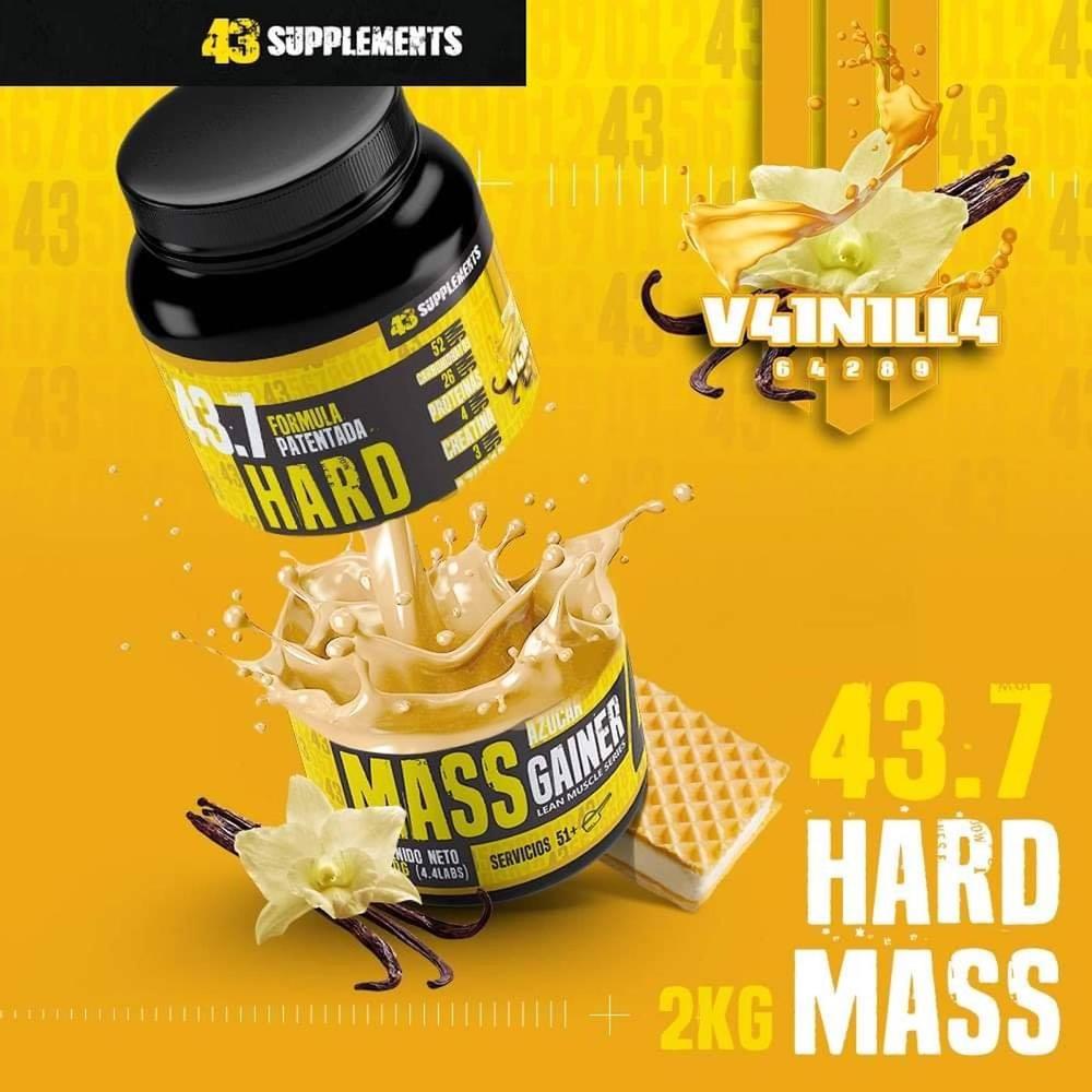 Foto 4 pulgar | Proteína Hard Mass Ganador De Masa 43 Supplements 15lb