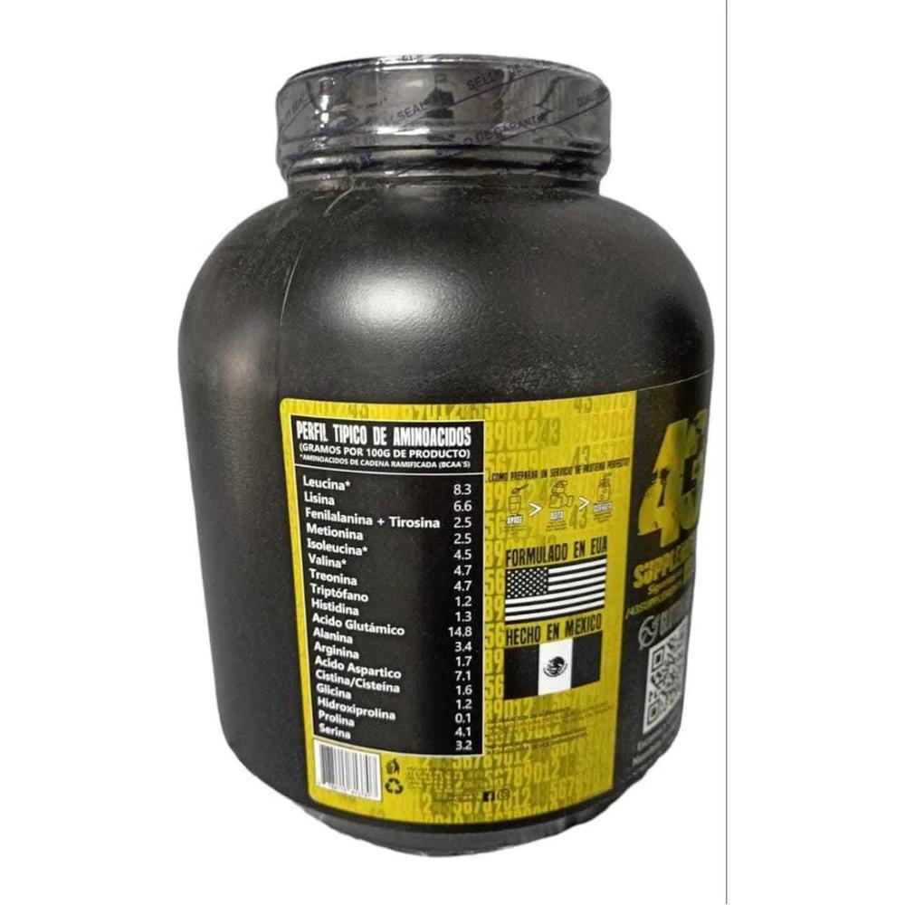 Foto 4 pulgar | Proteína Whey 2.7 KG 43 Supplements Suero de Leche 84 Servicios