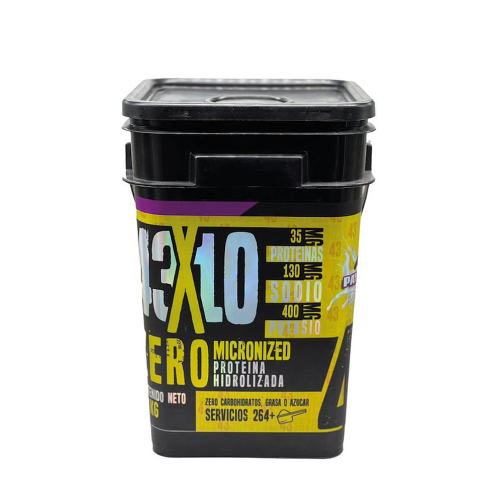 Proteína Hidrolizada Zero Carbohidratos 43 Supplements 10 kg