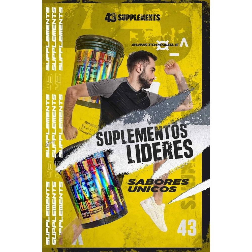 Foto 5 pulgar | Proteína Hidrolizada Zero Carbohidratos 43 Supplements 10 kg