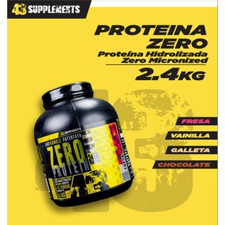 Foto 2 | Proteína Hidrolizada Zero Carbohidratos 43 Supplements 2.4kg