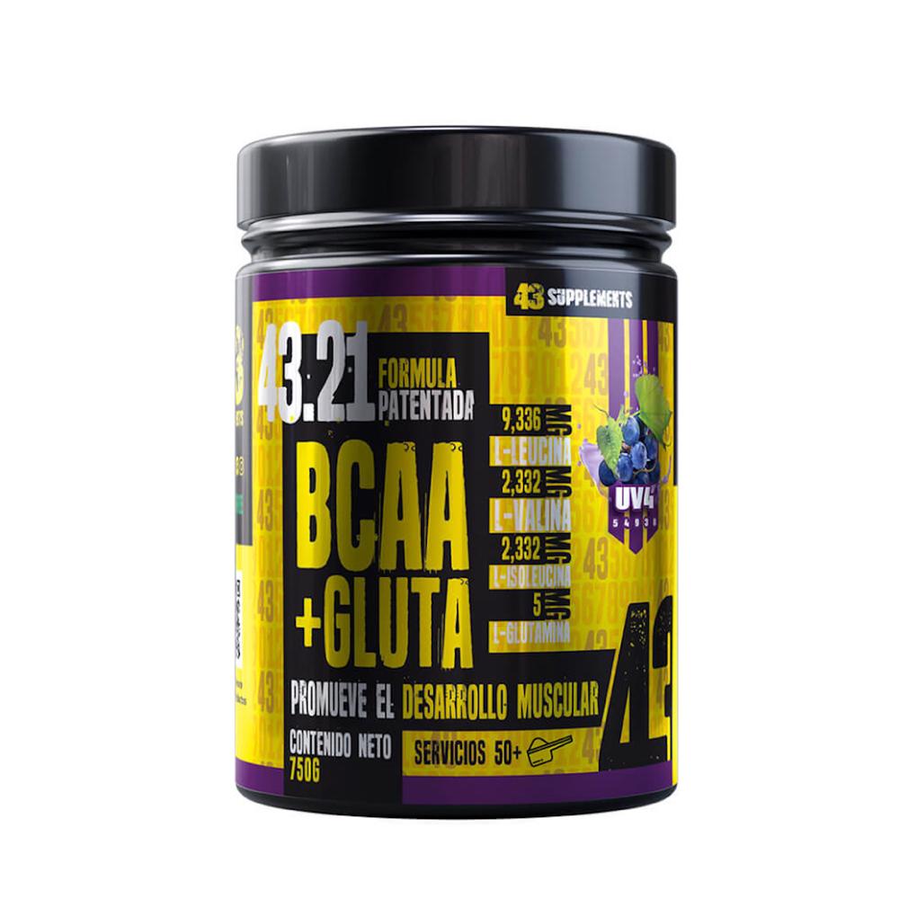 Foto 2 pulgar | Aminoácidos BCAA + Glutamina 750G +75 Servicios 43 Suplementos