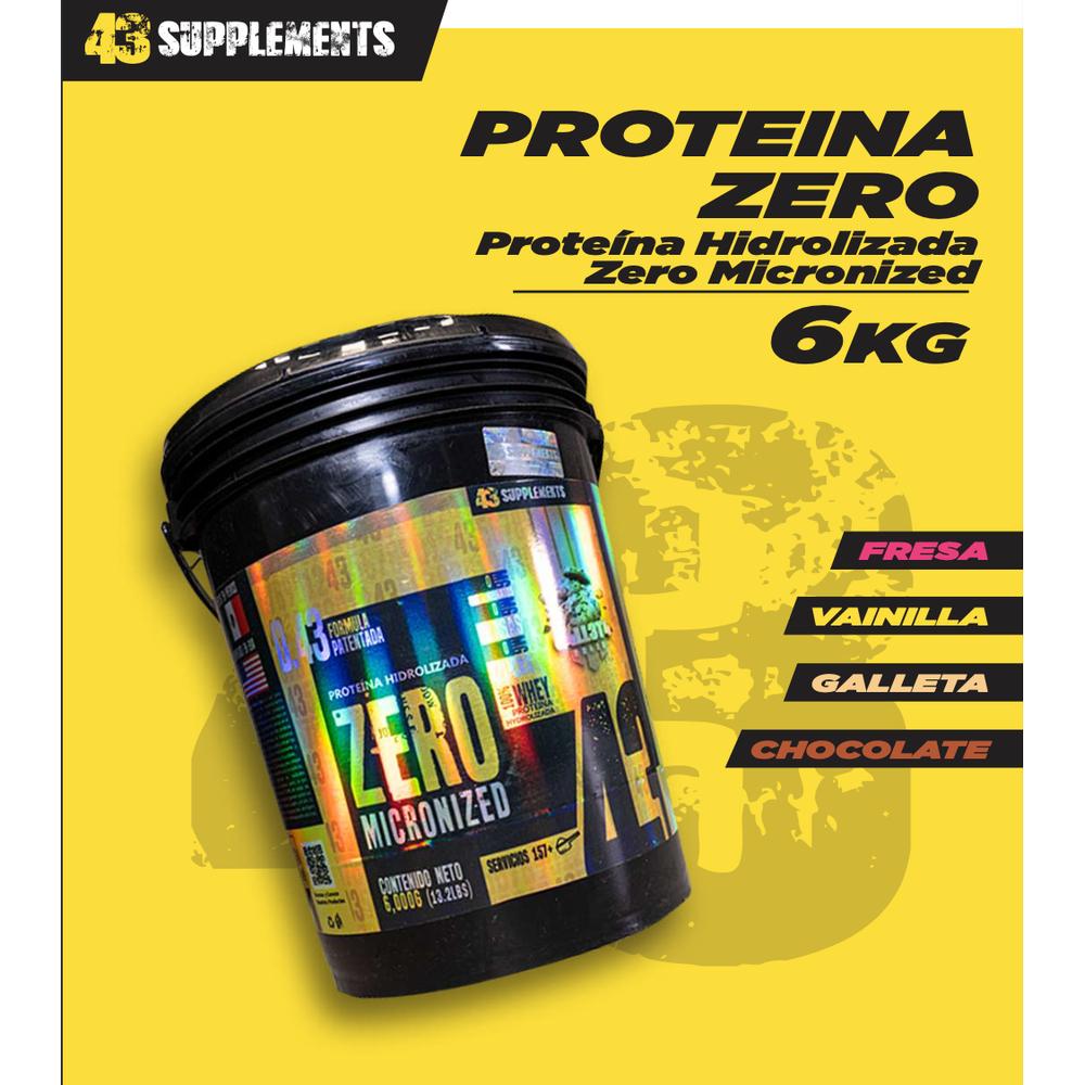 Foto 3 pulgar | Proteina Hidrolizada Zero Carbohídratos 43 Supplements 6kg