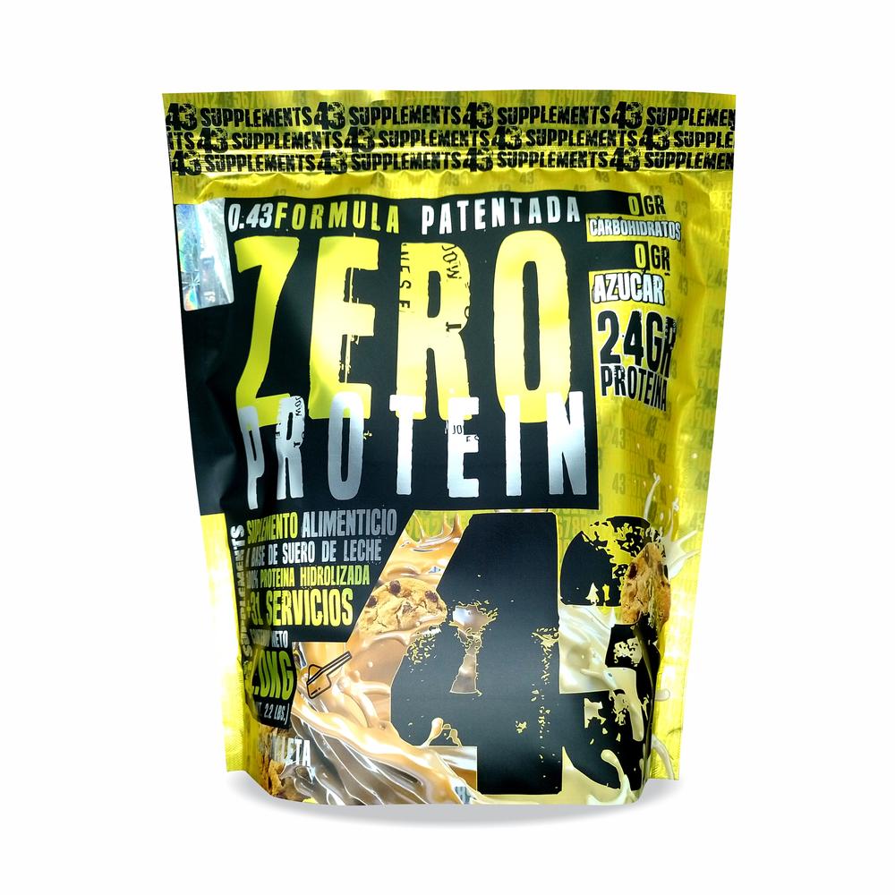 Foto 2 pulgar | 43 Proteina Zero Hidrolizada 1 Kg Galleta 43 Supplements