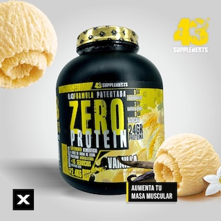 Foto 4 | 43 Proteina Zero Hidrolizada 2.4 Kg Vainilla 43 Supplements