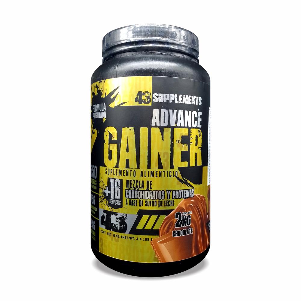 Foto 2 pulgar | Ganador Hard Mass Gainer Chocolate 2 Kg 43 Supplements
