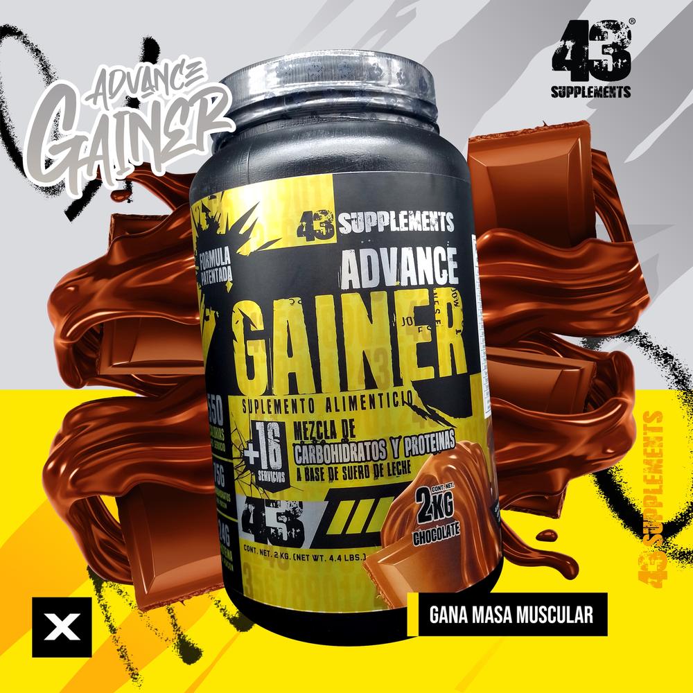 Foto 6 pulgar | Ganador Hard Mass Gainer Chocolate 2 Kg 43 Supplements