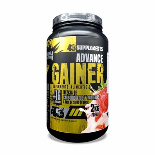 Foto 1 | Ganador Advance Gainer Fresa 2 Kg 43 Supplements