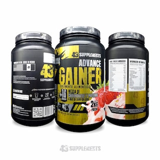 Foto 4 | Ganador Advance Gainer Fresa 2 Kg 43 Supplements