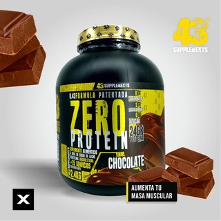Foto 4 | 43 Proteina Zero Hidrolizada 2.4 Kg Chocolate 43 Supplements