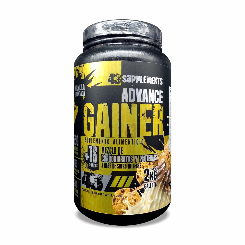 Ganador Advance Gainer Galleta 2 Kg 43 Supplements