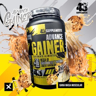 Foto 5 | Ganador Advance Gainer Galleta 2 Kg 43 Supplements