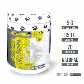 Foto 2 | Glutamina En Polvo Sin Sabor 350 G 43 Supplements