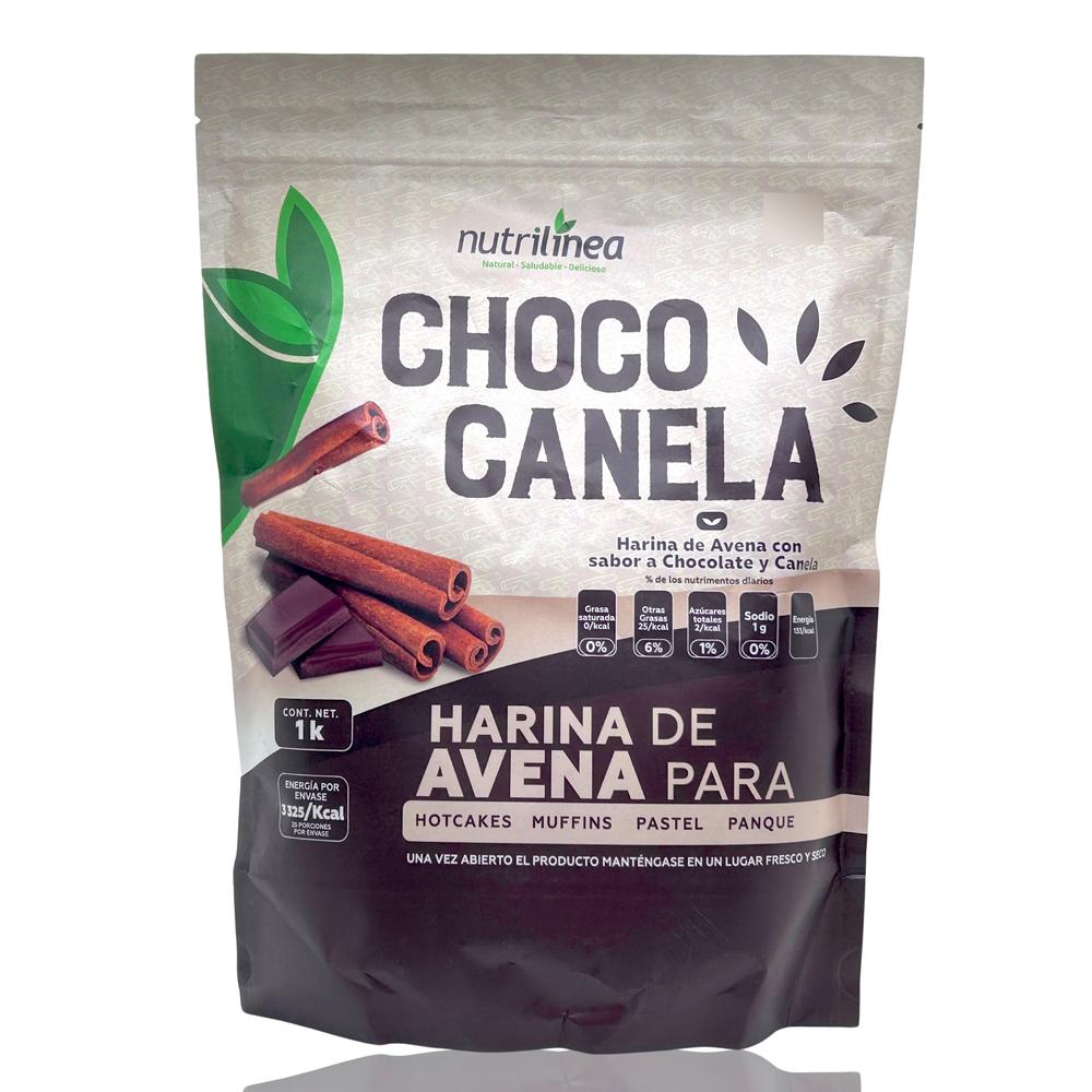 Foto 2 pulgar | Harina De Avena Para Hotcakes Choco Canela 1 Kg Nutrilinea