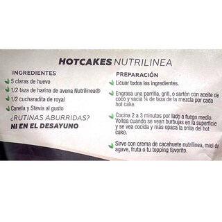Foto 3 | Harina De Avena Para Hotcakes Choco Canela 1 Kg Nutrilinea