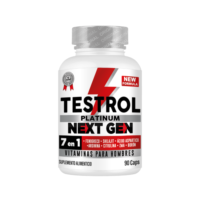 Foto 2 pulgar | Testrol | Platinum Next Gen 7 En 1 | Precursor De No2