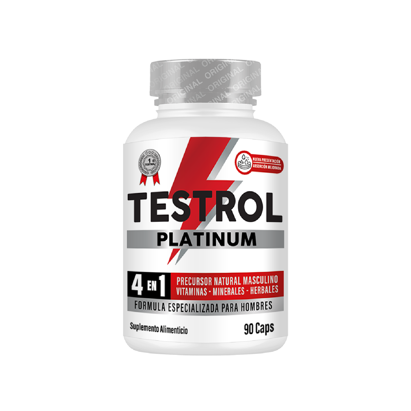 Foto 1 | Testrol Platinum 90 Cápsulas