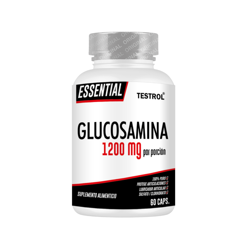 Foto 2 pulgar | Glucosamina 1200 Mg | Testrol | Essential | 60 Caps