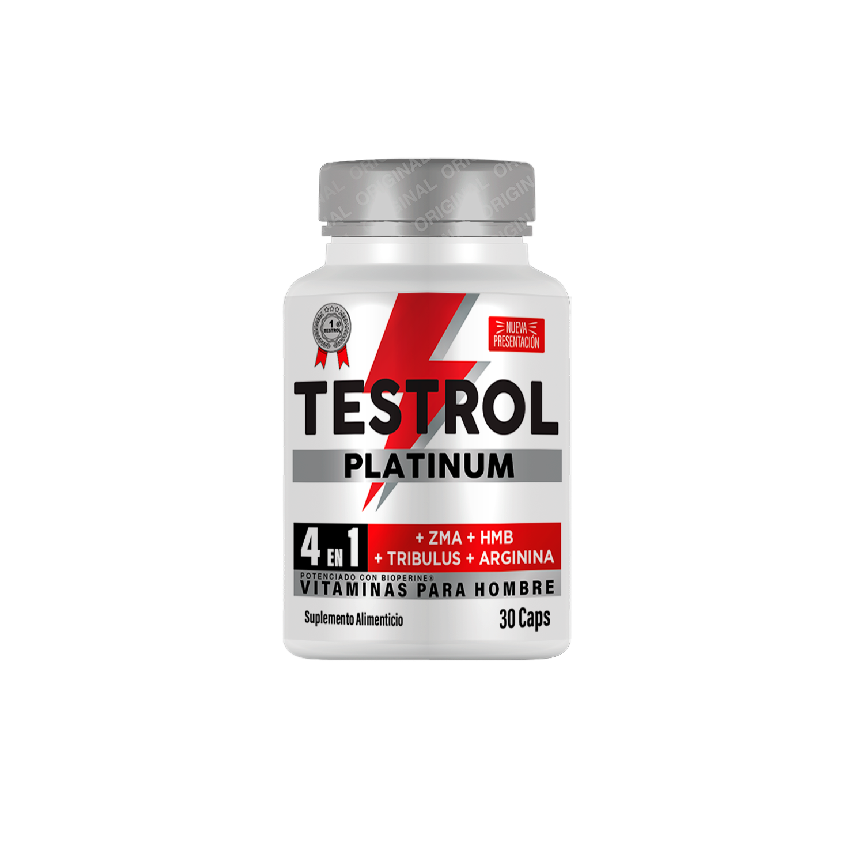 Testrol Platinum 30 Cápsulas