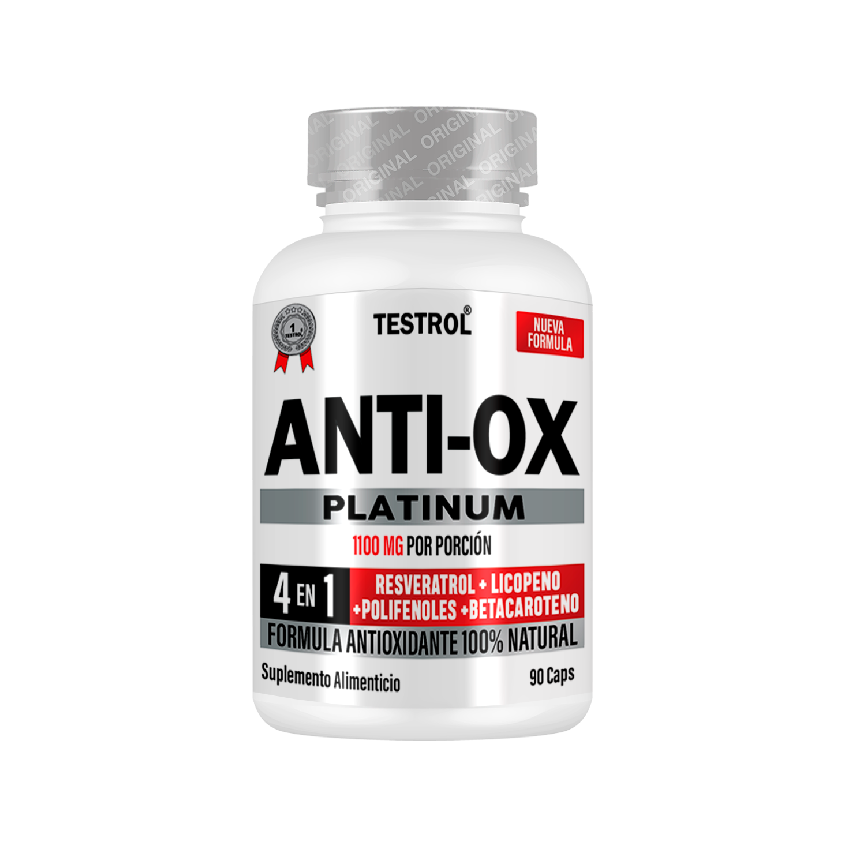 Anti-ox Testrol 90 Cápsulas
