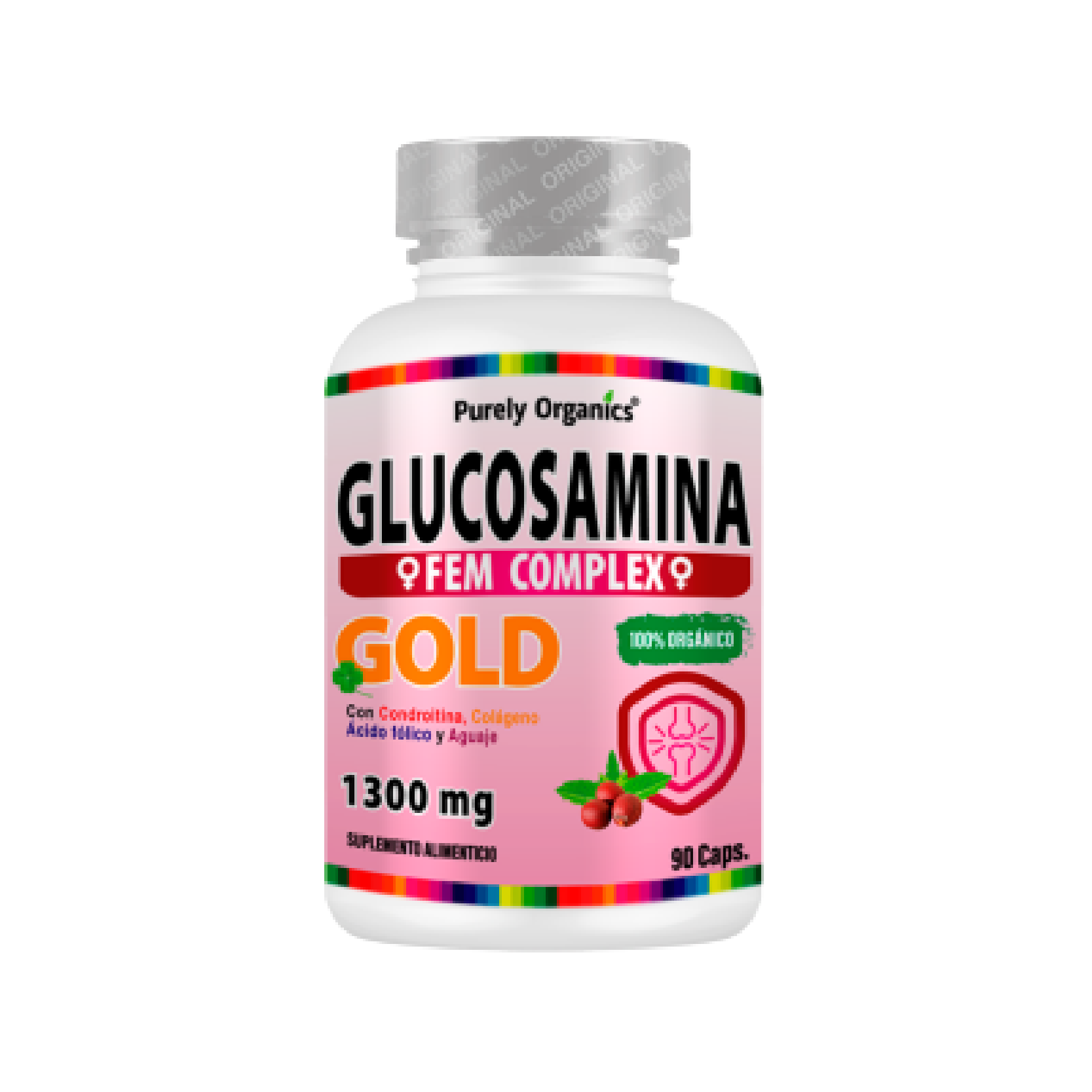 Foto 2 pulgar | Glucosamina Fem Complex