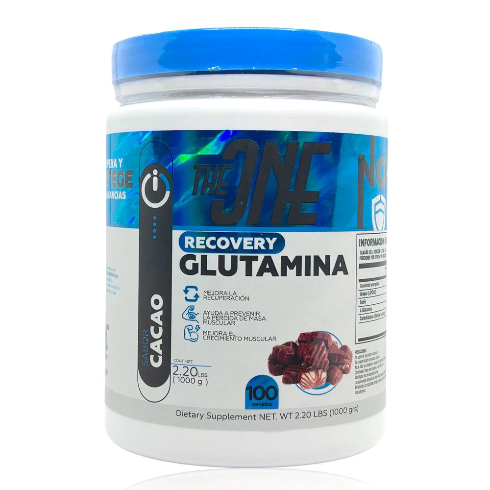Foto 2 pulgar | Glutamina 1 Kg Sabor Cacao 100 Serv The One Recovery