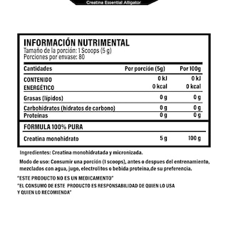 Foto 2 | Creatina Essential 80 Servicios