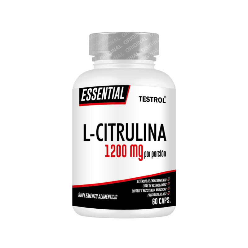 Foto 2 pulgar | L-citrulina 1200 Mg | Testrol Essential | 60 Capsulas