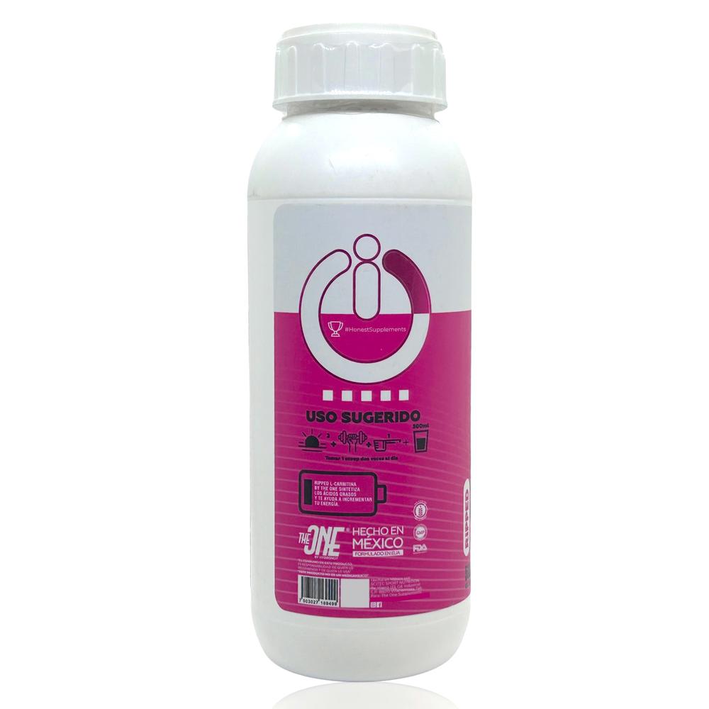 Foto 5 pulgar | Carnitina Líquida Mango Mandarina 500 Ml (50 Serv) The One