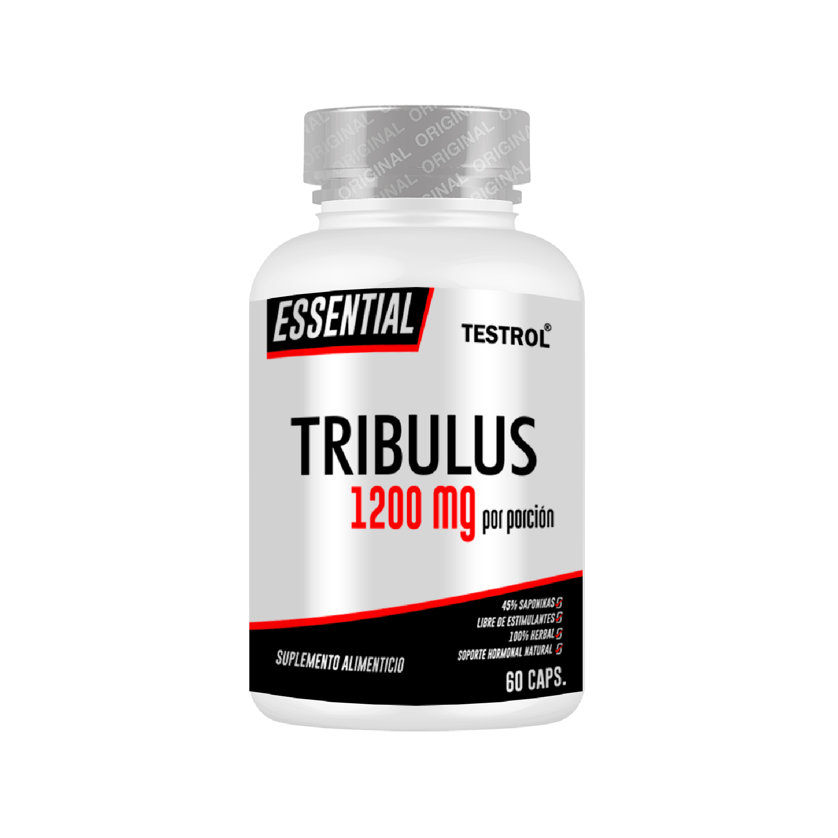 Foto 2 pulgar | Tribulus Essential 60 Cápsulas