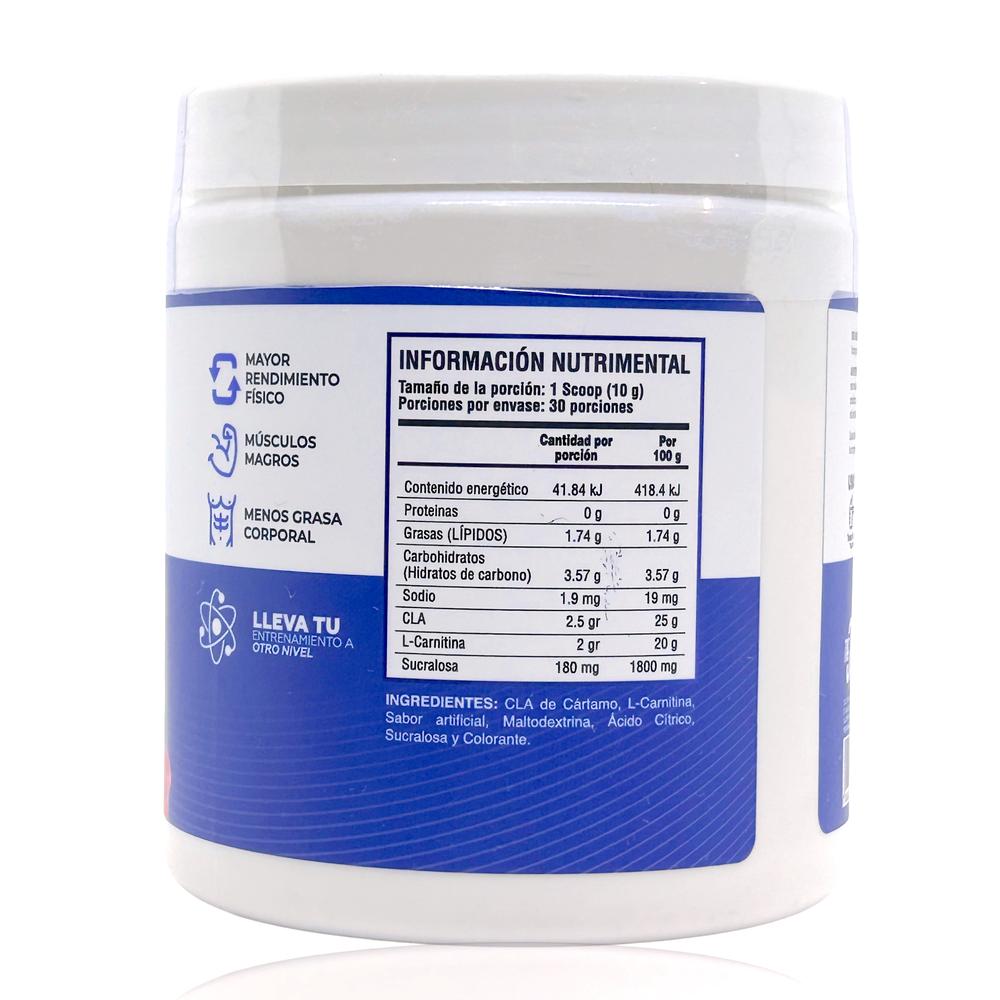 Foto 4 | Cla + Carnitina 300 Gr Gomitas 30 Serv The One