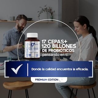Foto 4 | Suplemento Alimenticio 120 Billones Probioticos y Prebiotico 17 Cepas Premium 30 Capsulas