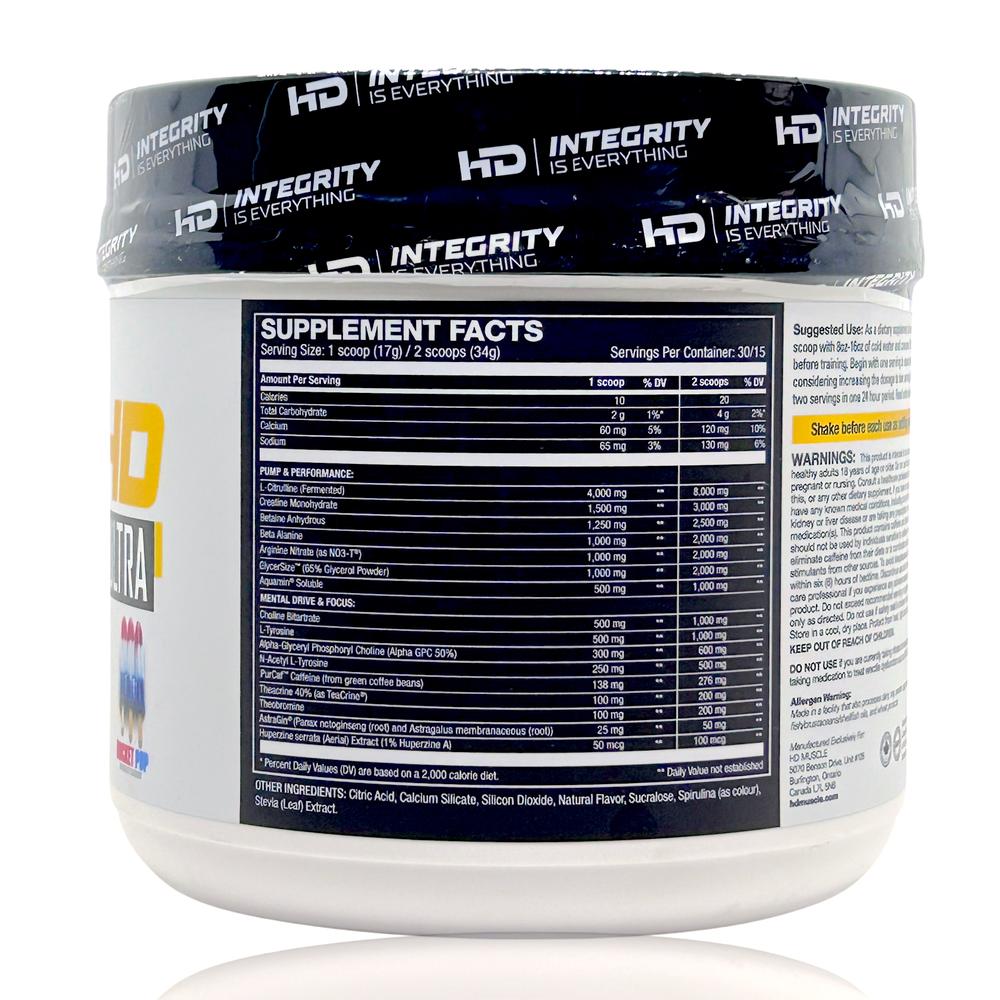 Foto 3 pulgar | Preentreno Pre Hd Ultra Rocket Pop 30 Serv Hd Muscle.